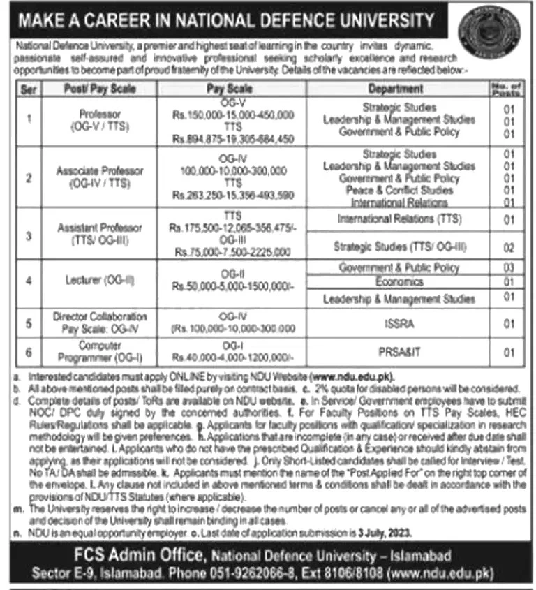 Lecturer Jobs 2023