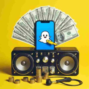 Money through snapchat