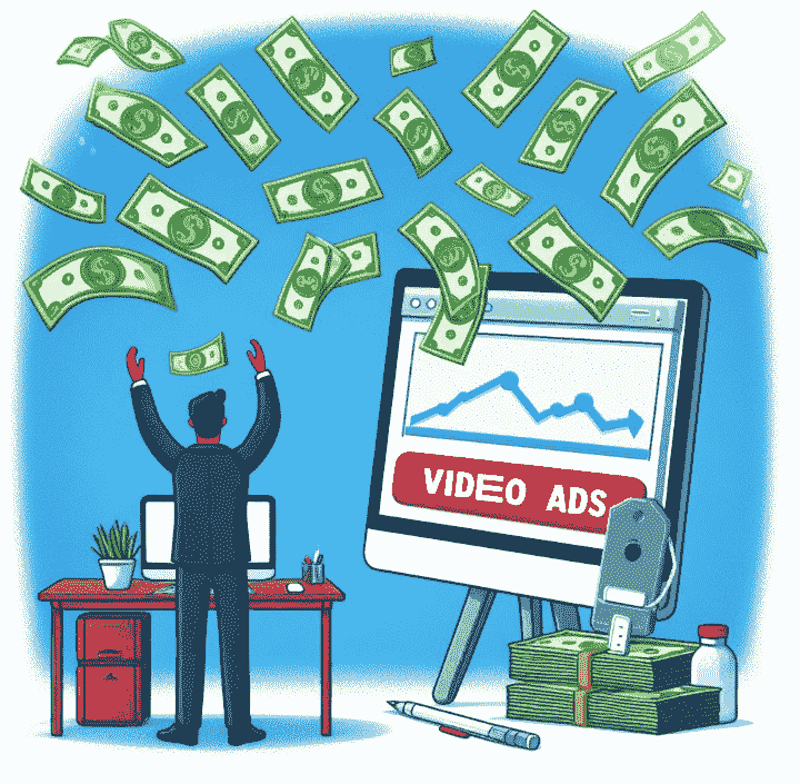 Get 3.0$ Every 4 Min Watching Video Ads