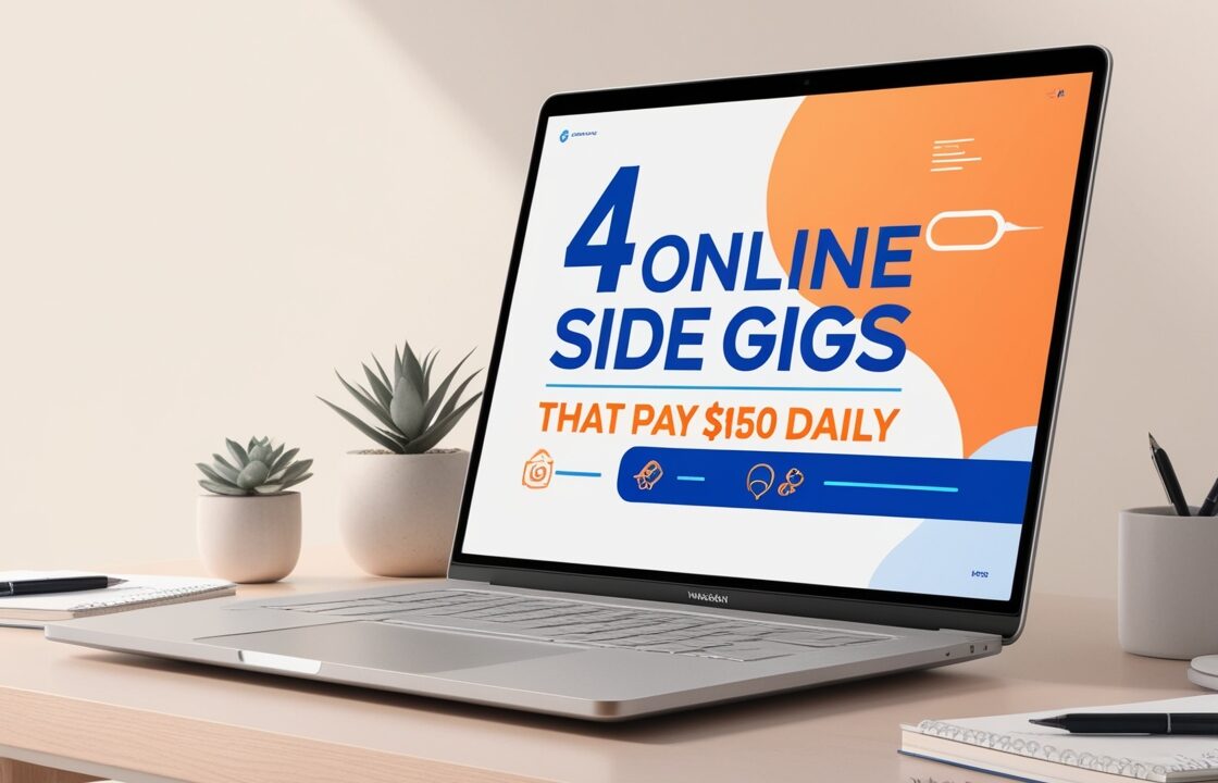 4 Online Side Gigs That Pay $150 Daily